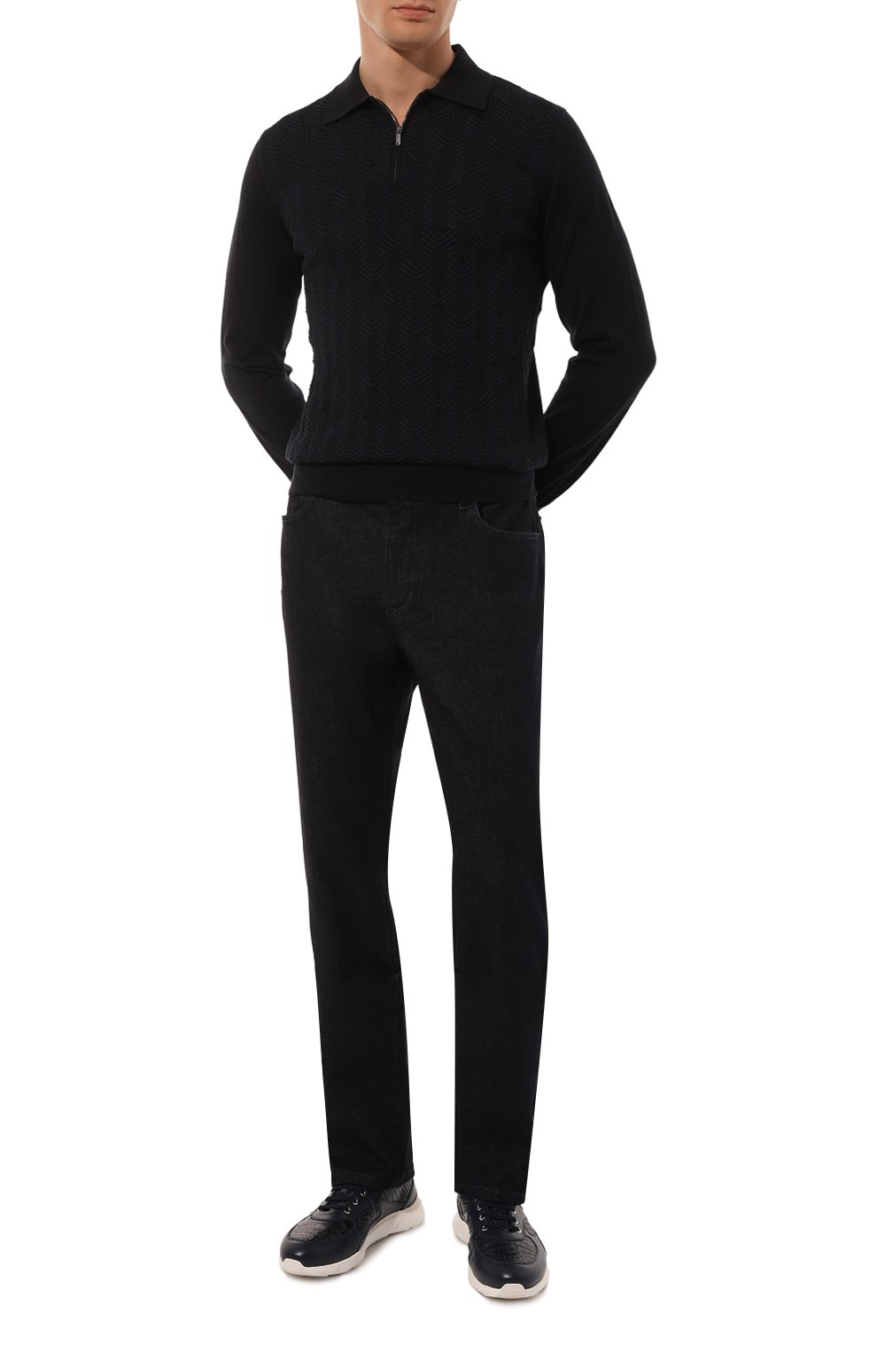 Кроссовки marte с отделкой из кожи аллигатора ARTIOLI, арт. 0S544/CALF/ALLIGAT/FABRIC EXA MARTE, фото 2