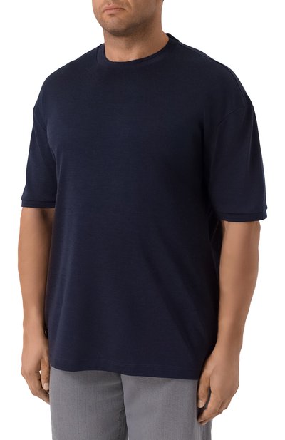 Футболка из шерсти и шелка PAUL&SHARK, арт. 15311613/3XL-6XL, фото 3