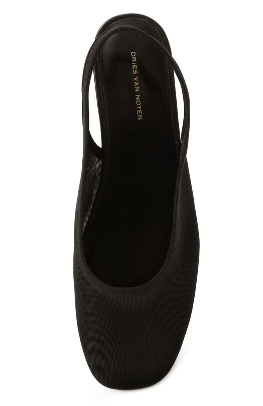 Текстильные балетки Dries Van Noten WS251/1635/900 Чёрный  WS251/1635/900 Фото 6