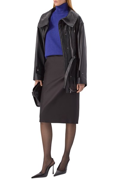 Водолазка из кашемира и шерсти SAINT LAURENT, арт. 841026/Y77ET, фото 2