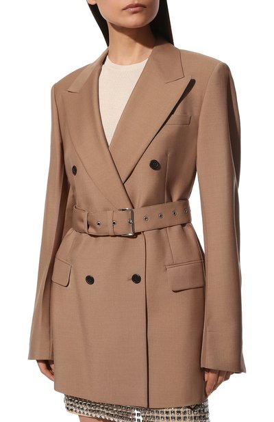 Двубортный жакет PRADA, арт. P584GH-G54-F0236-191, фото 3