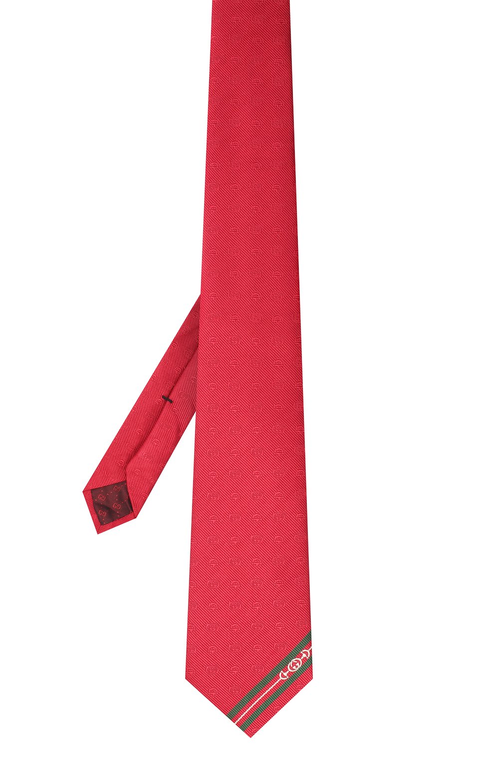 Шелковый галстук GUCCI, арт. 624057/4E002, фото 2