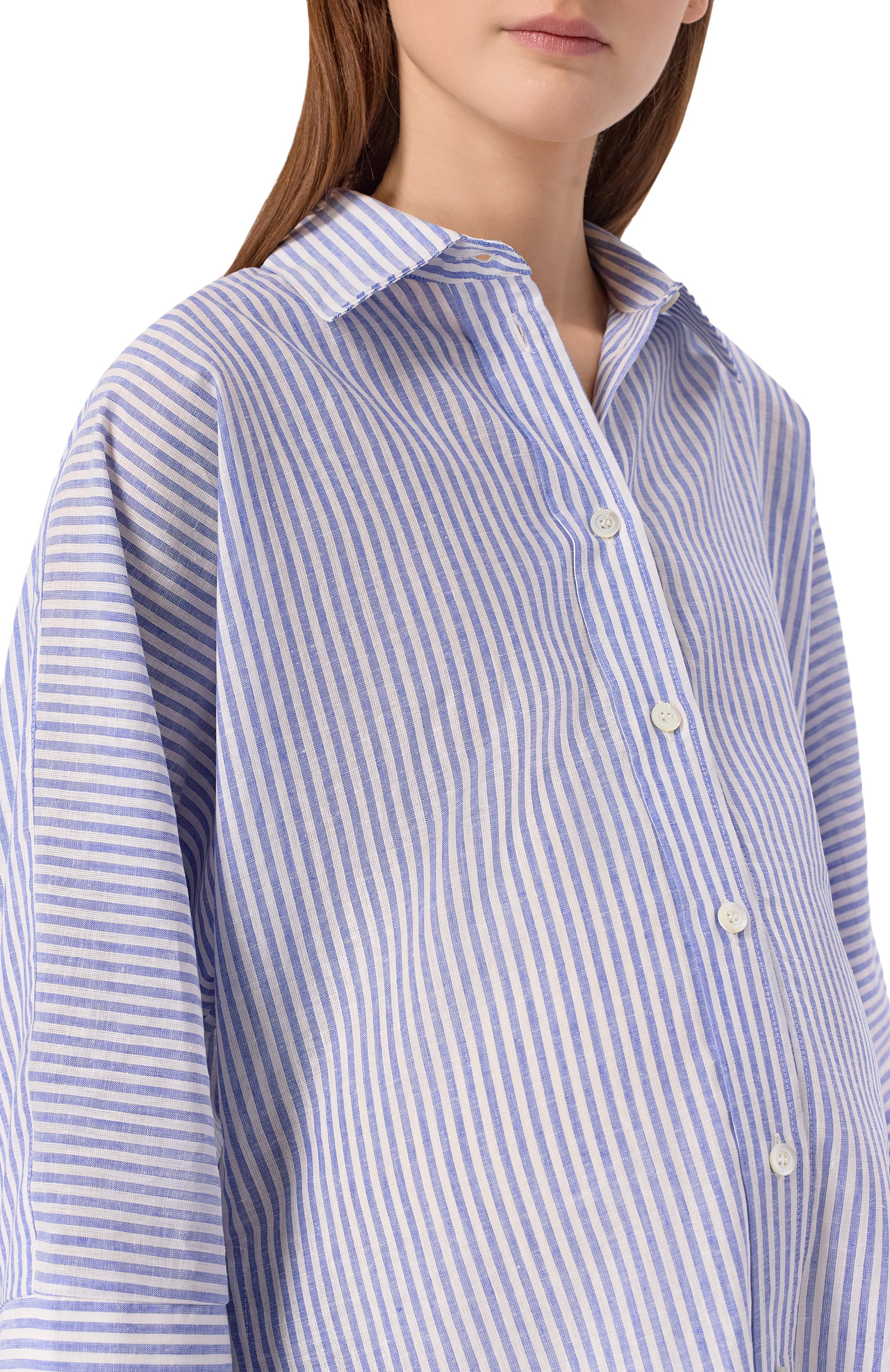 Рубашка изо льна и хлопка PIETRO BRUNELLI, арт. CA2514/LI0028, фото 5