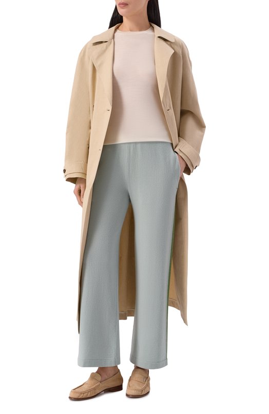 Кашемировые брюки Kiton D61742 Голубой  D61742 Фото 2