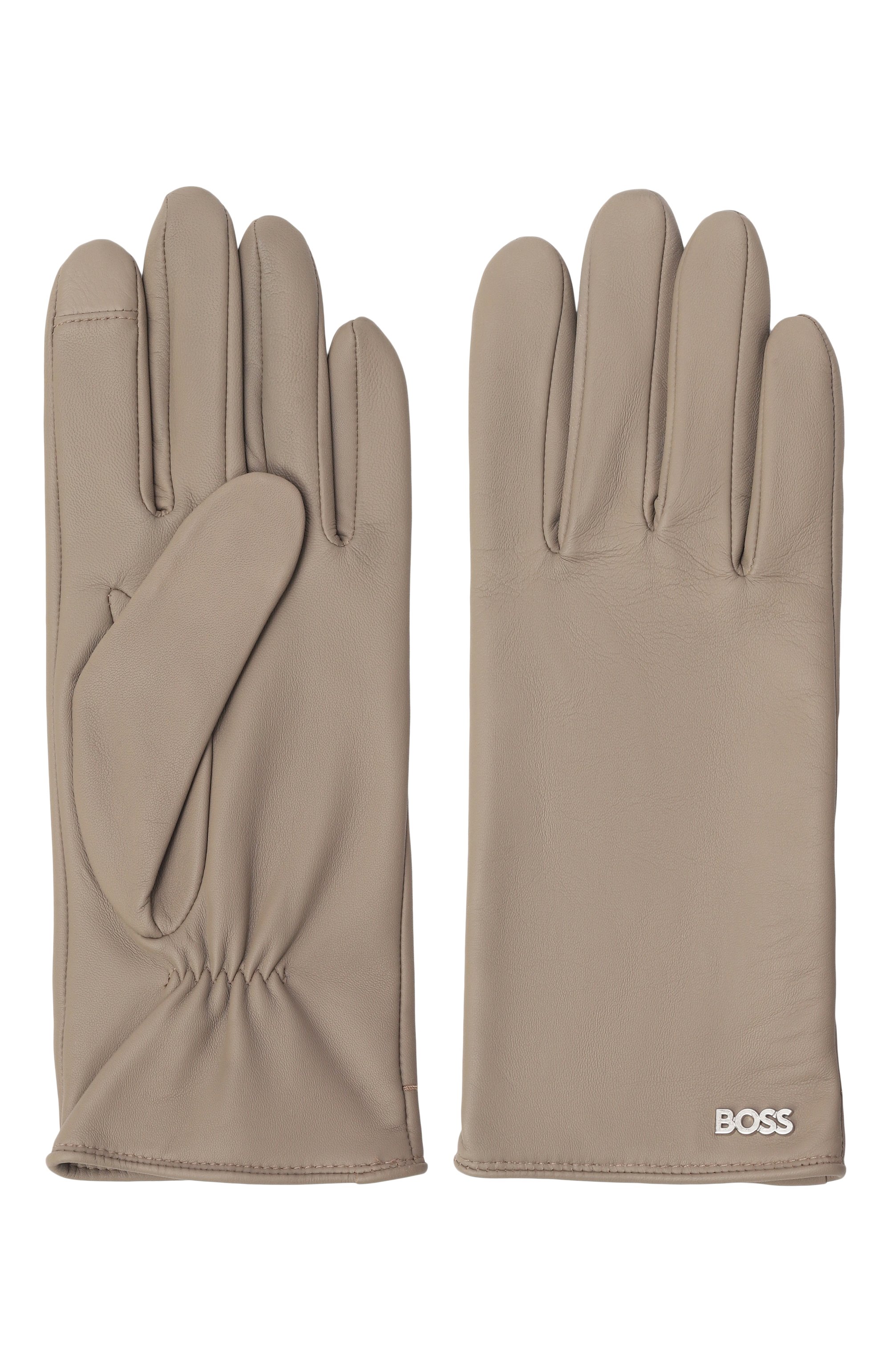 Кожаные перчатки BOSS, арт. 50526613, фото 2
