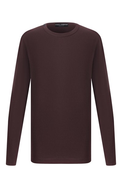 Мужская хлопковый лонгслив DOLCE & GABBANA, арт. G8PV0T/FU7EQ