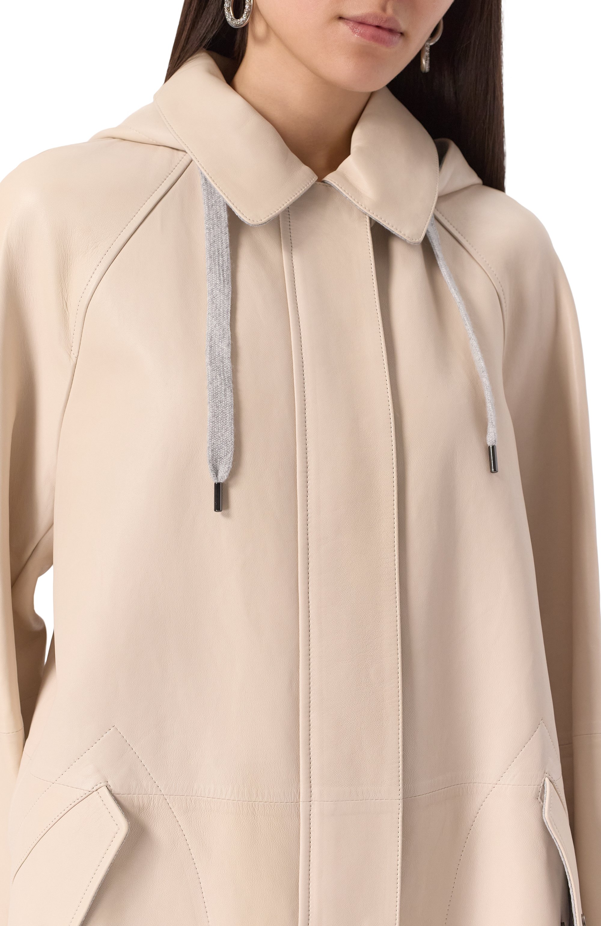 Кожаная парка BRUNELLO CUCINELLI, арт. MPNGI9553P, фото 5