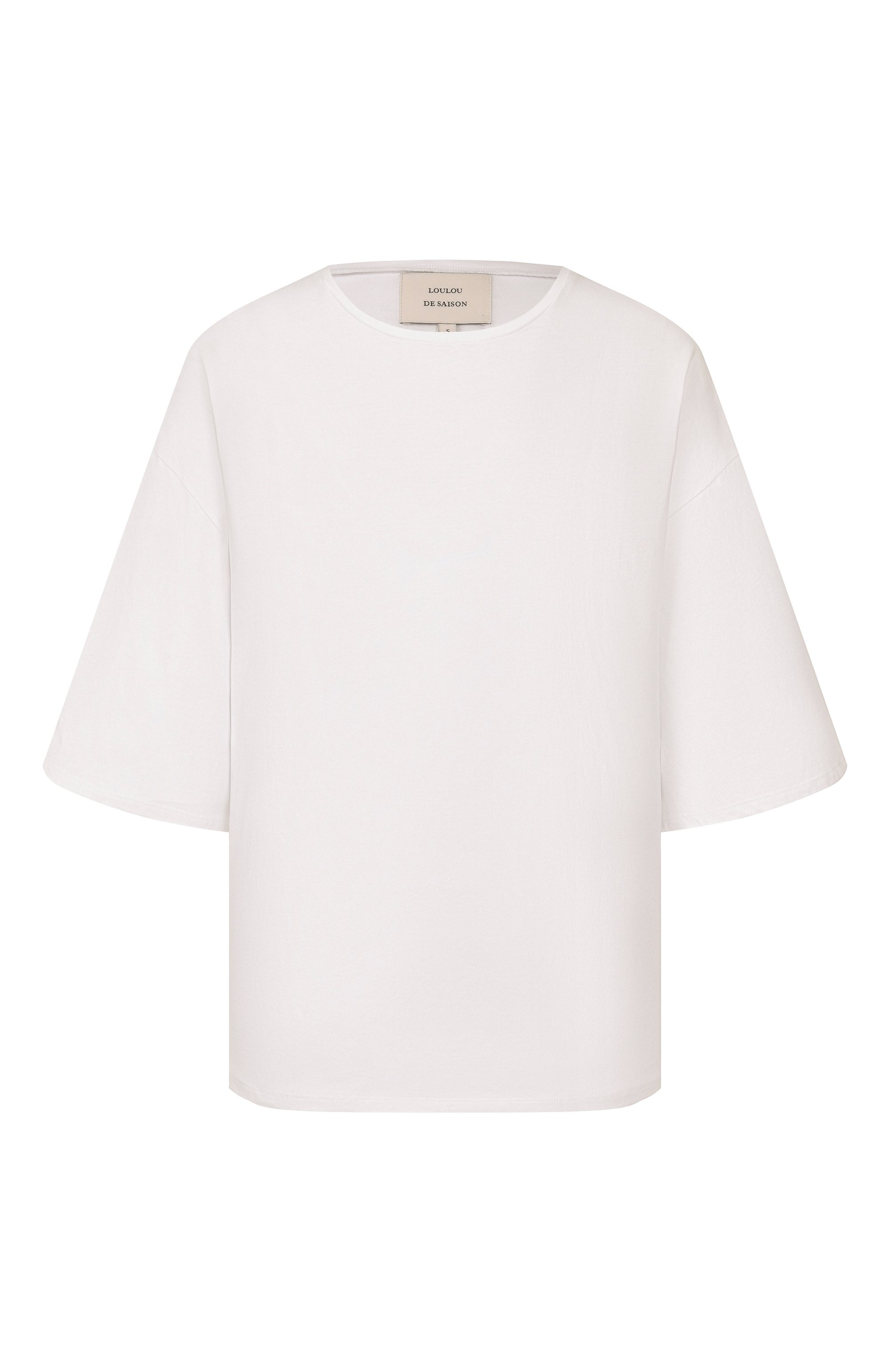Хлопковая футболка LOULOU DE SAISON, арт. 0SIS, фото 1