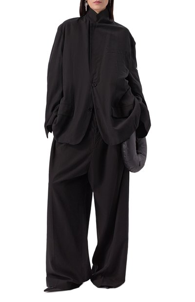 Брюки BALENCIAGA черного цвета по цене 144500 руб., арт. 794738/TF002, фото 2 Брюки BALENCIAGA, арт. 794738/TF002, фото 2