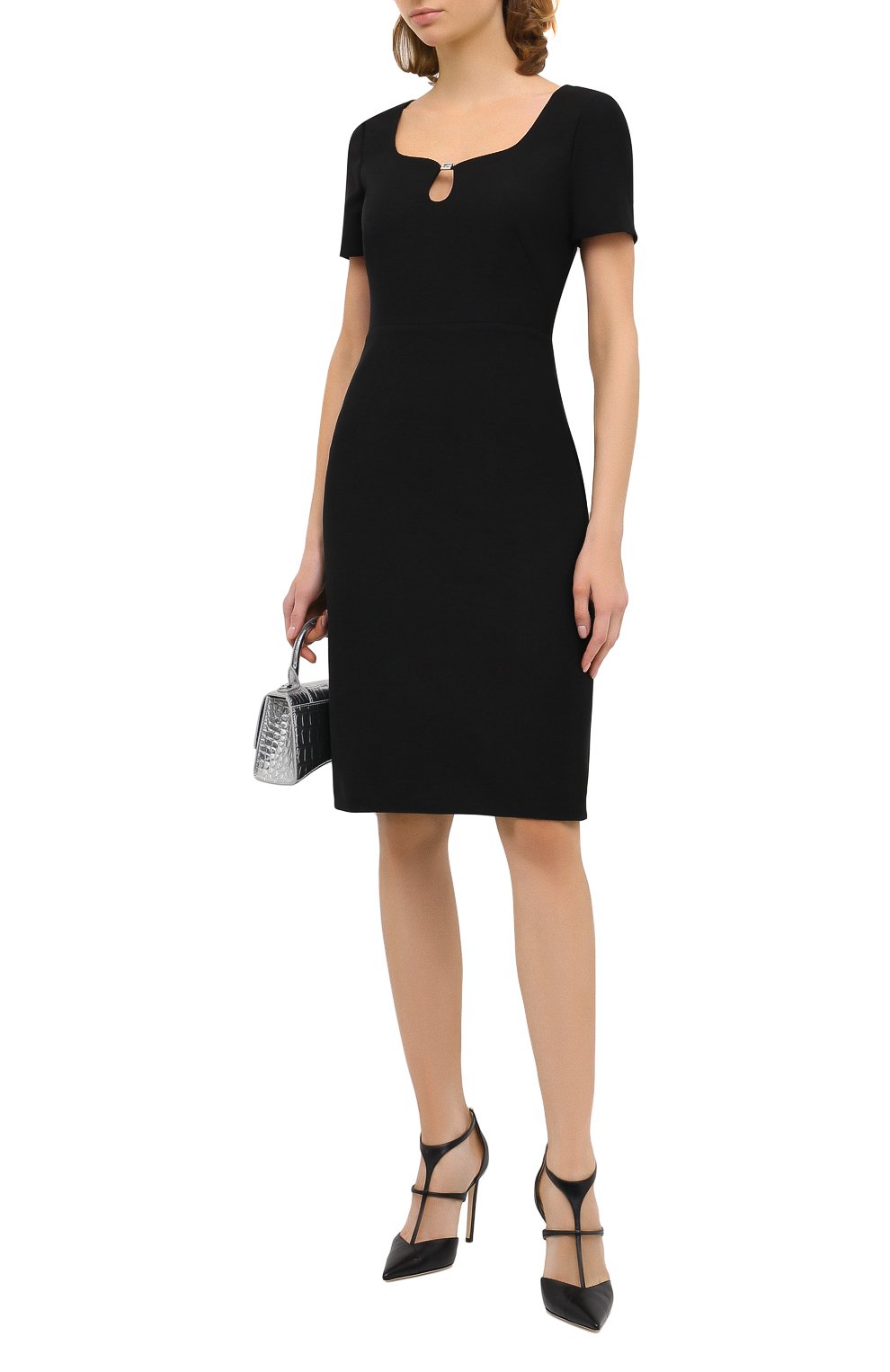 Платье из шелка и шерсти GUCCI, арт. 631484/ZAD88, фото 2
