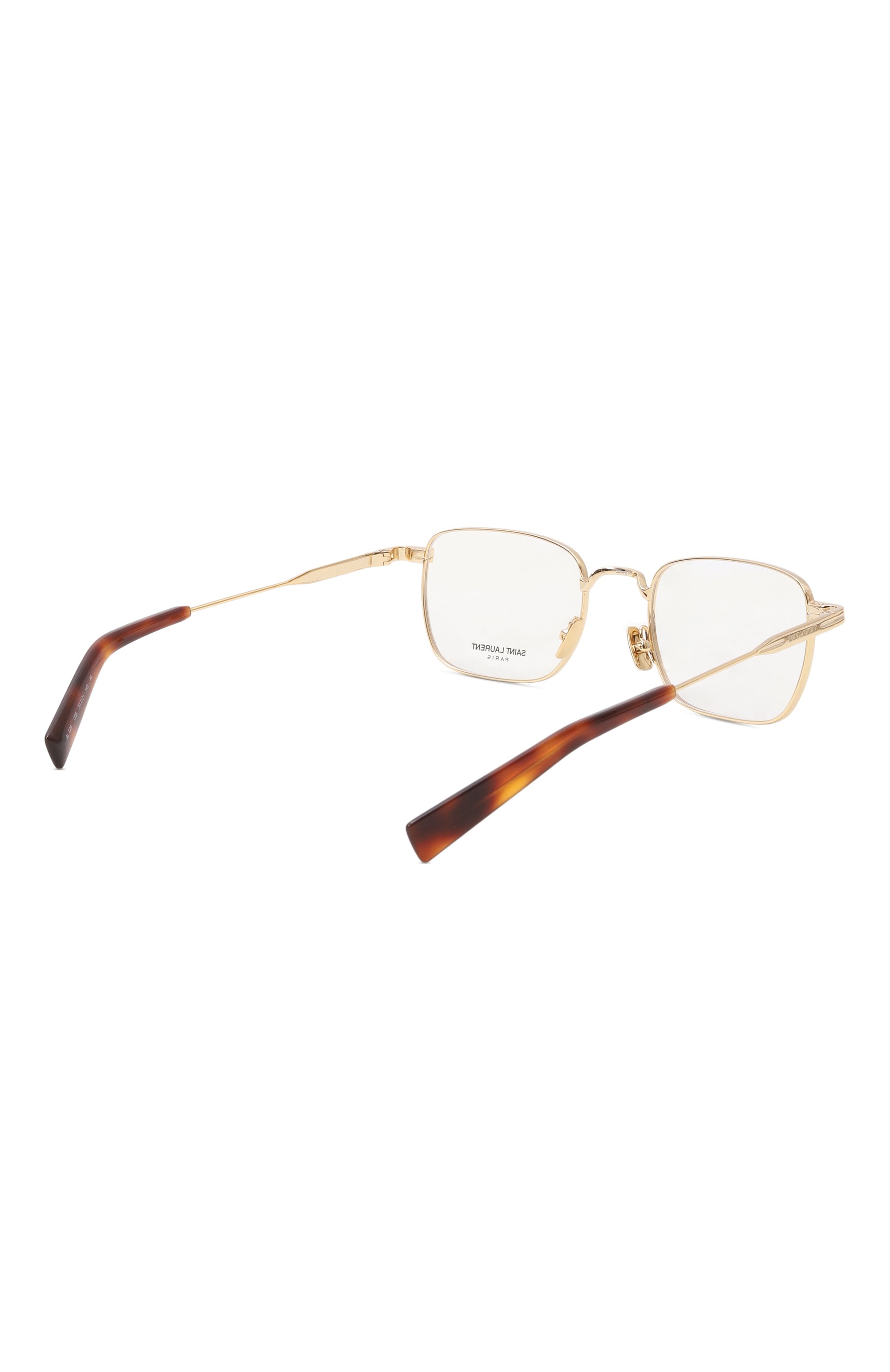 Оправа SAINT LAURENT золотого цвета по цене 40900 руб., арт. SL 729 006, фото 5 Оправа SAINT LAURENT, арт. SL 729 006, фото 5