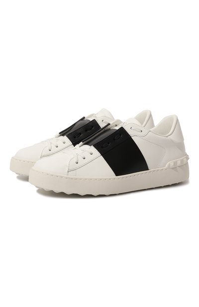 Кожаные кеды open VALENTINO, арт. 3W2S0781/BLU, фото 1