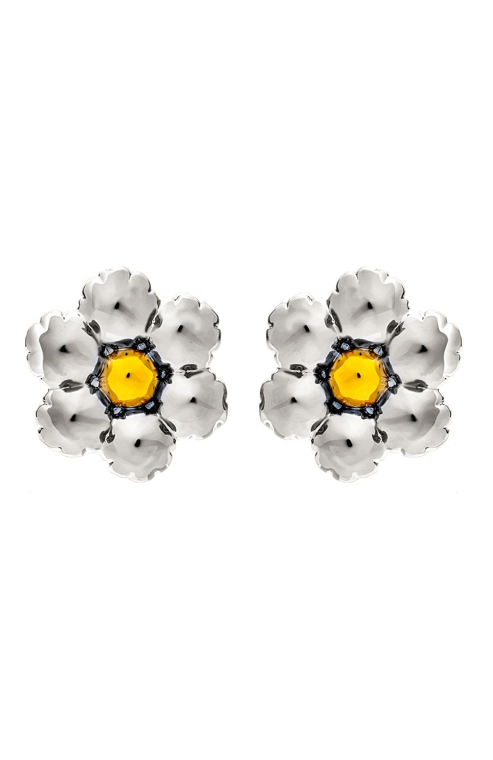 Серьги MARNI серебряного цвета по цене 57950 руб., арт. 0RMV0480A0 P6528/G0LD/SILVER, фото 1 Серьги MARNI, арт. 0RMV0480A0 P6528/G0LD/SILVER, фото 1