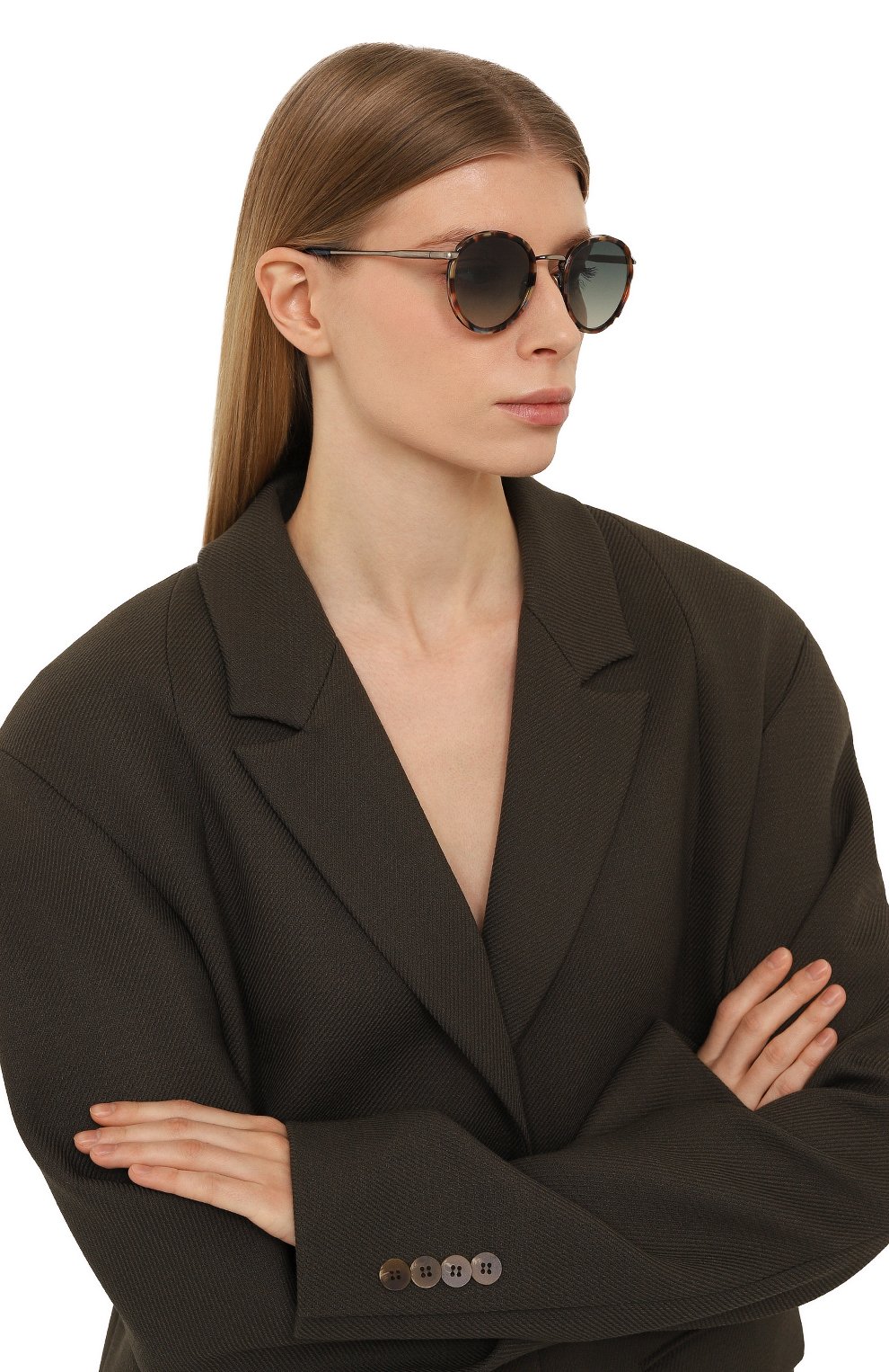 Солнцезащитные очки SPEKTRE, арт. CARLIT0 03V FL0REAL/GRADIENT DEEP GREEN, фото 2