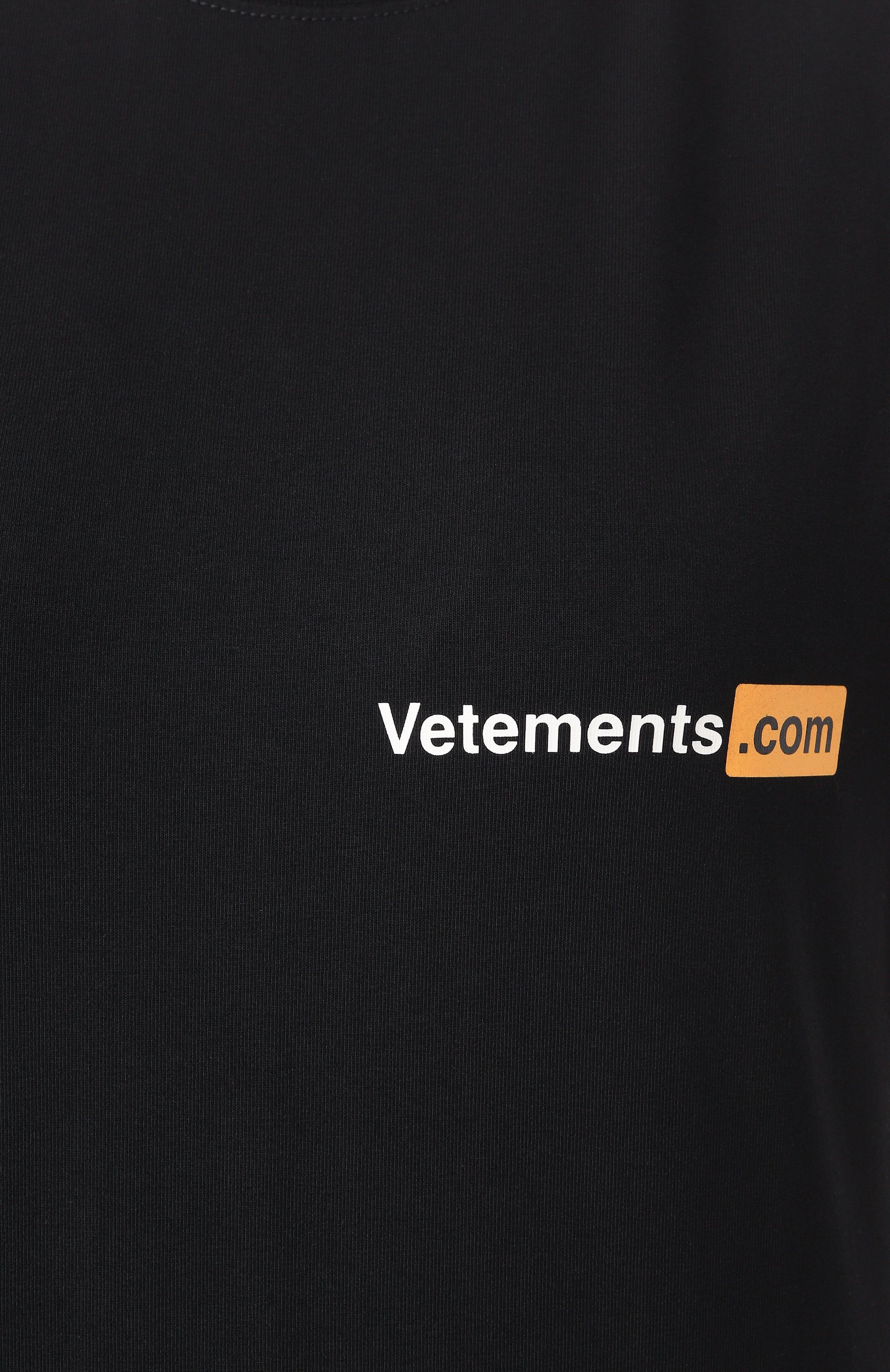 Хлопковая футболка VETEMENTS, арт. MA66TR650B, фото 6