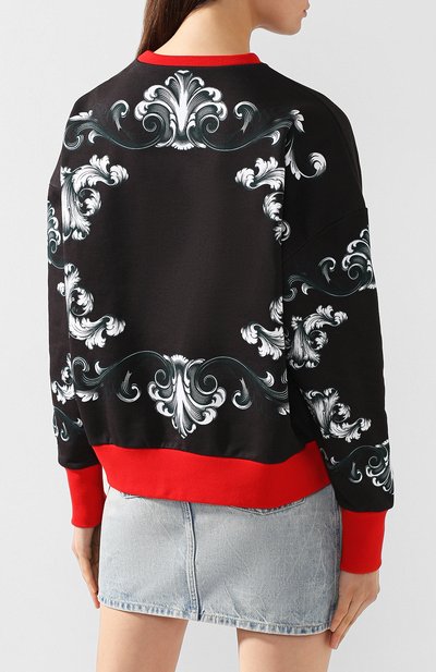 Хлопковый свитшот ALEXANDER MCQUEEN, арт. 594044/QLAA0, фото 4