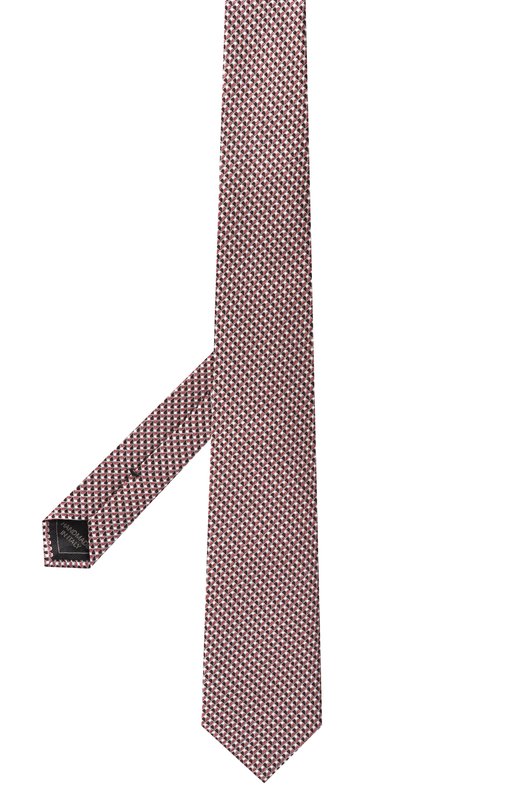 Шелковый комплект из галстука и платка Brioni 08A900/PD447 Бордовый  08A900/PD447 Фото 3