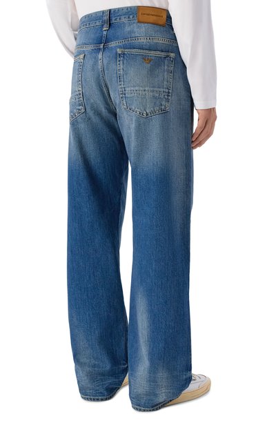 Джинсы EMPORIO ARMANI синего цвета по цене 41500 руб., арт. EM006486/AF27552, фото 4 Джинсы EMPORIO ARMANI, арт. EM006486/AF27552, фото 4