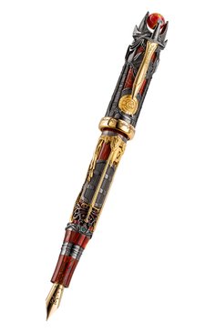 Мужского перьевая ручка MONTEGRAPPA бесцветного цвета, арт. ISLOA2SE | Фото 4 (Региональные ограничения белый список (Axapta Mercury): Не проставлено; Материал сплава: Серебро; Нос: Не проставлено)