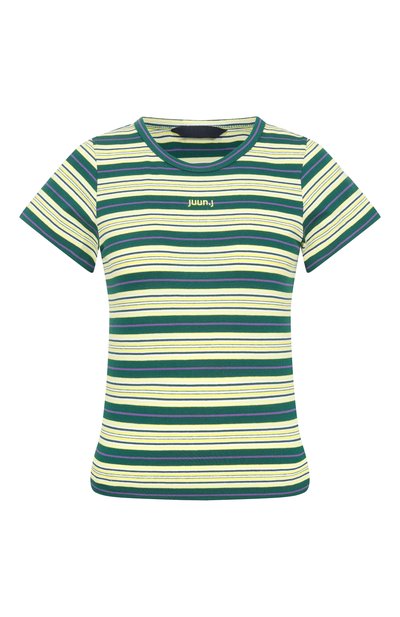 Женская хлопковая футболка JUUN.J, арт. JW6242W01