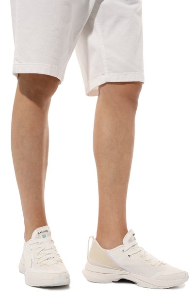 Комбинированные кроссовки l-i mesh LANVIN, арт. FM-SKAK01-SUSH-P24, фото 3