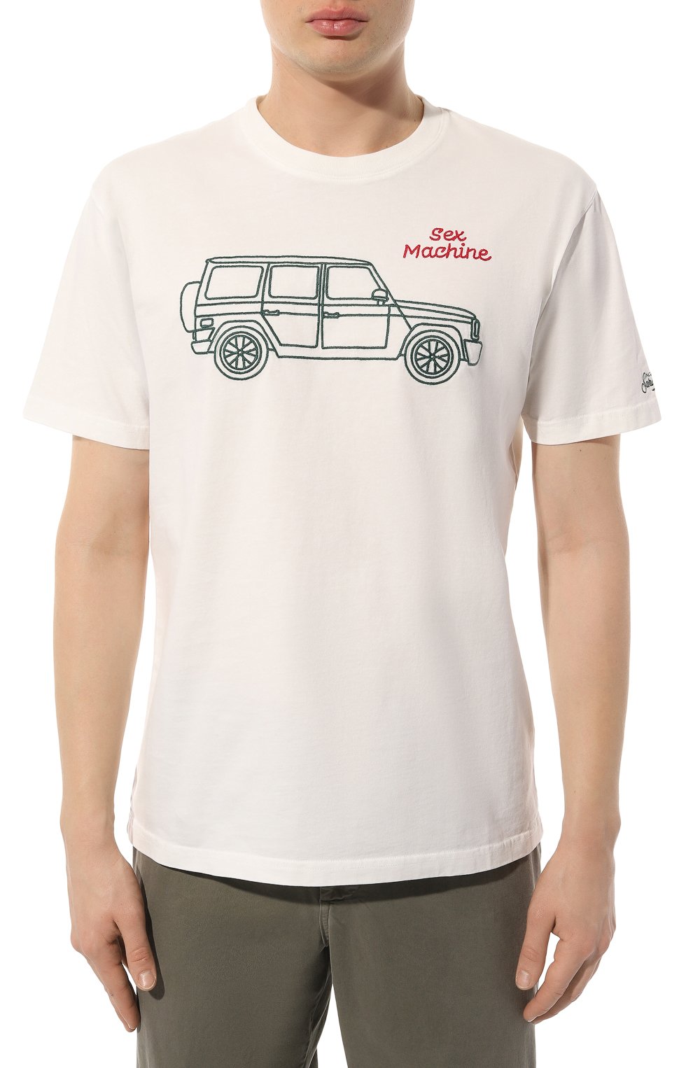 Хлопковая футболка MC2 SAINT BARTH, арт. STBM/ARN0TT/10689E, фото 3