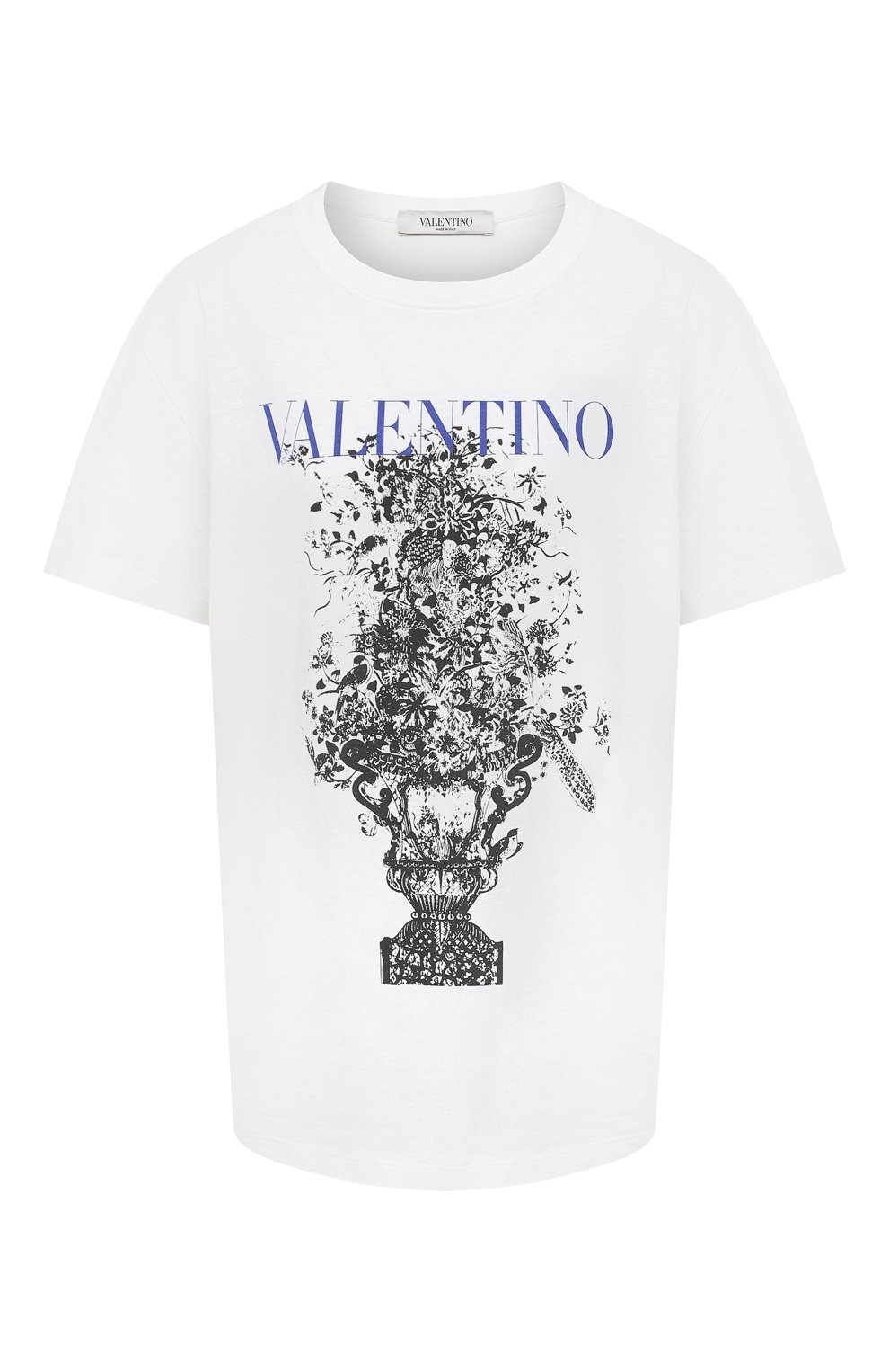 Хлоп ковая футболка VALENTINO, арт. UB3MG08X5UE, фото 1