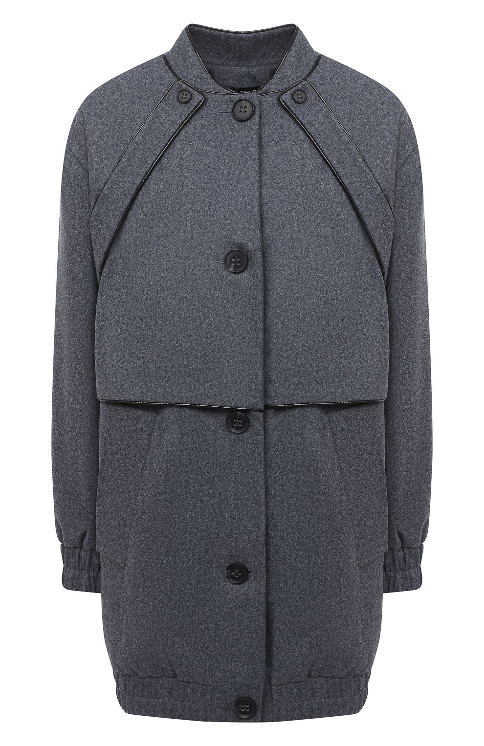 Куртка JM STUDIO серого цвета по цене 36460 руб., арт. FW202109, фото 1 Куртка JM STUDIO, арт. FW202109, фото 1