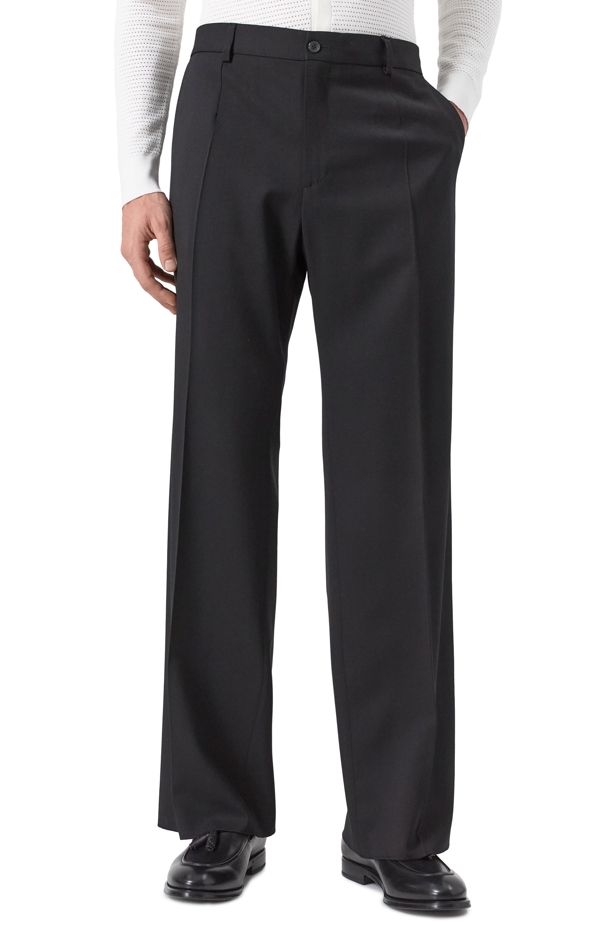 Шерстяные брюки DOLCE & GABBANA, арт. GYZMHT/GJ089, фото 3