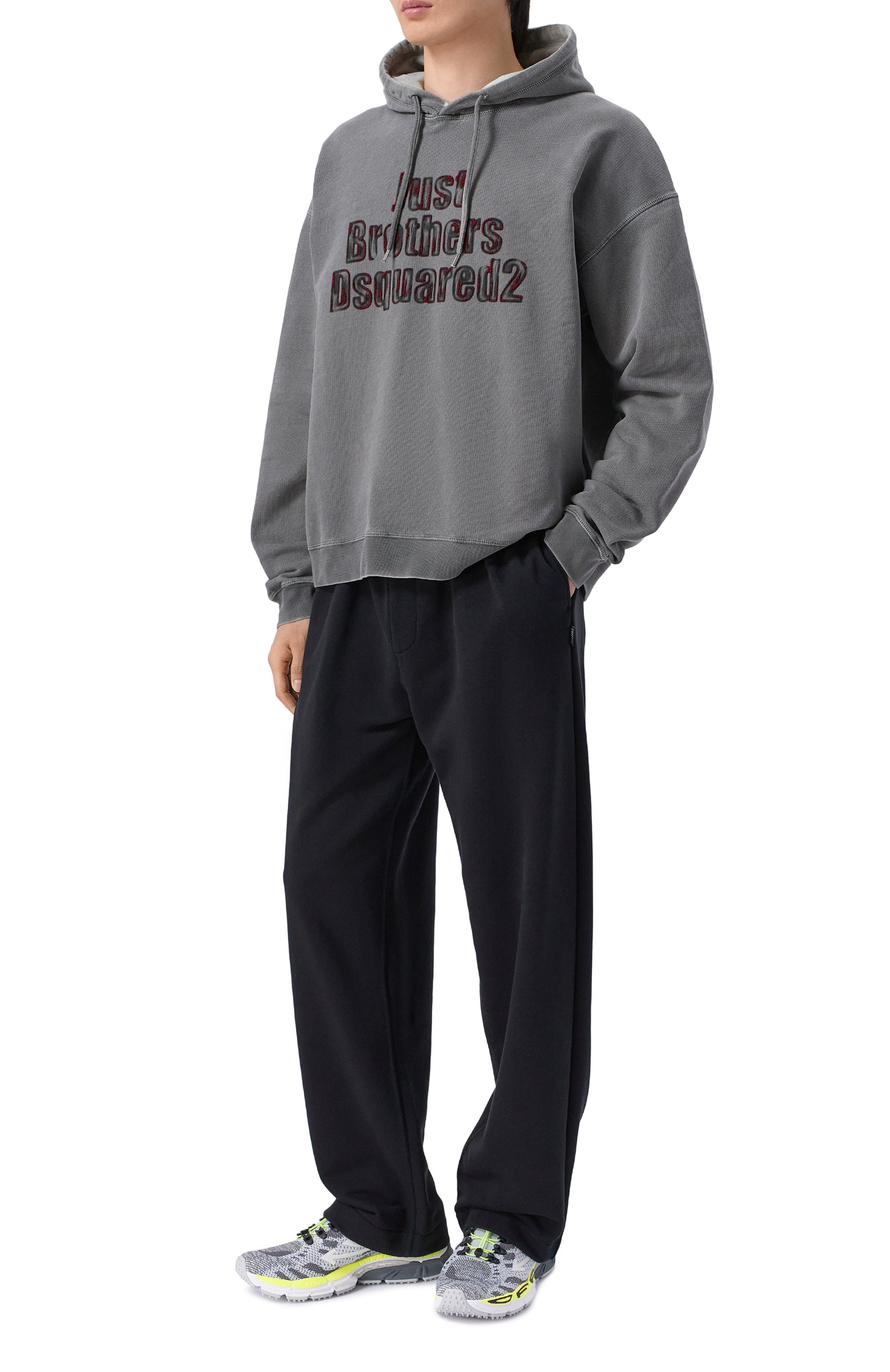 Текстильные кроссовки be right back knit OFF-WHITE, арт. 0MIA2A0S26FAB001, фото 2