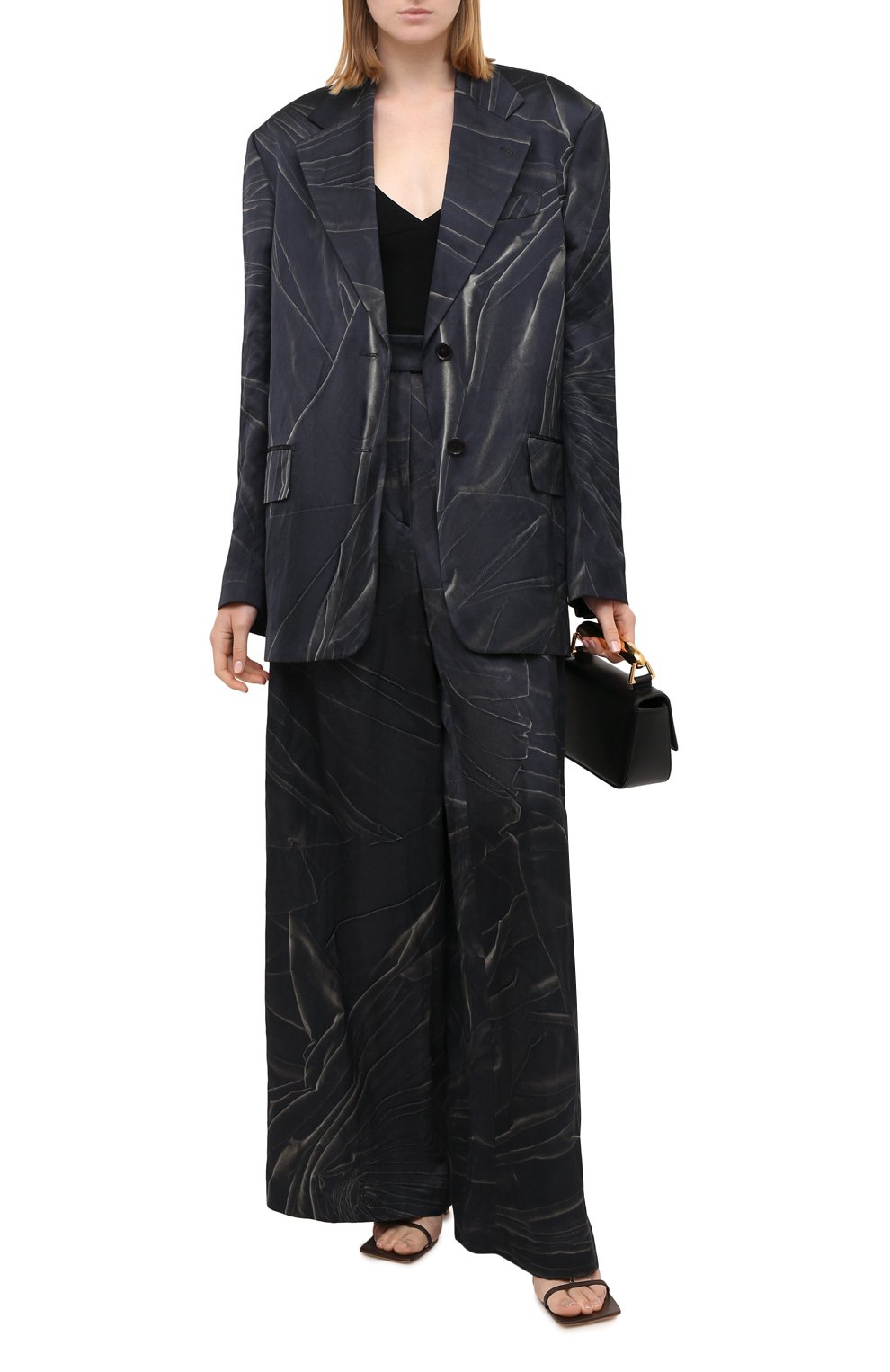 Жакет из вискозы и хлопка DRIES VAN NOTEN, арт. 212-010408-3325, фото 2