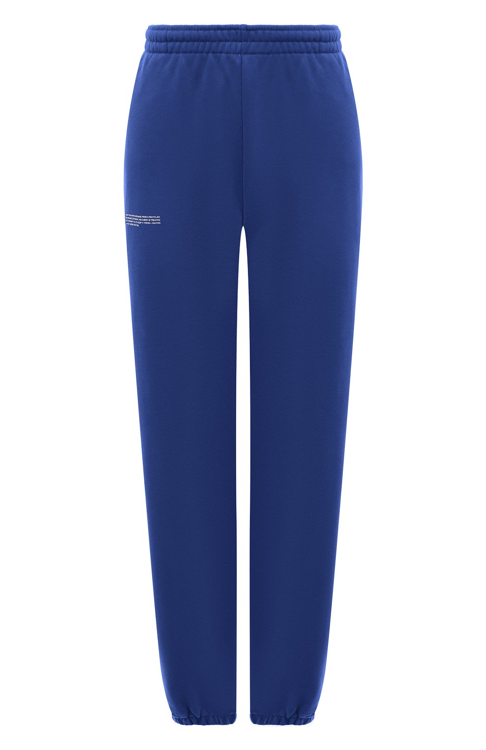 Хлопковые джоггеры PANGAIA синего цвета по цене 12750 руб., арт. Island Track Pants, фото 1 Хлопковые джоггеры PANGAIA, арт. Island Track Pants, фото 1