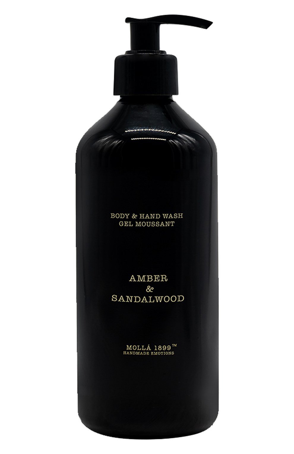 Нежное жидкое мыло для рук и тела amber & sandalwood (500ml) CERERIA MOLLA 1899, арт. 8424405007877, фото 1
