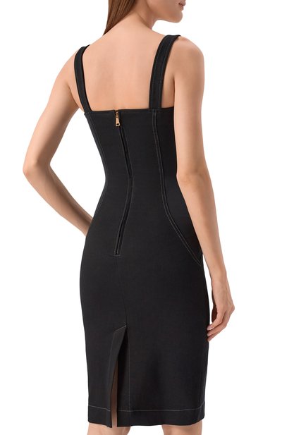 Комбинированное платье VERSACE JEANS COUTURE, арт. 79HA094M/DT037Q, фото 4