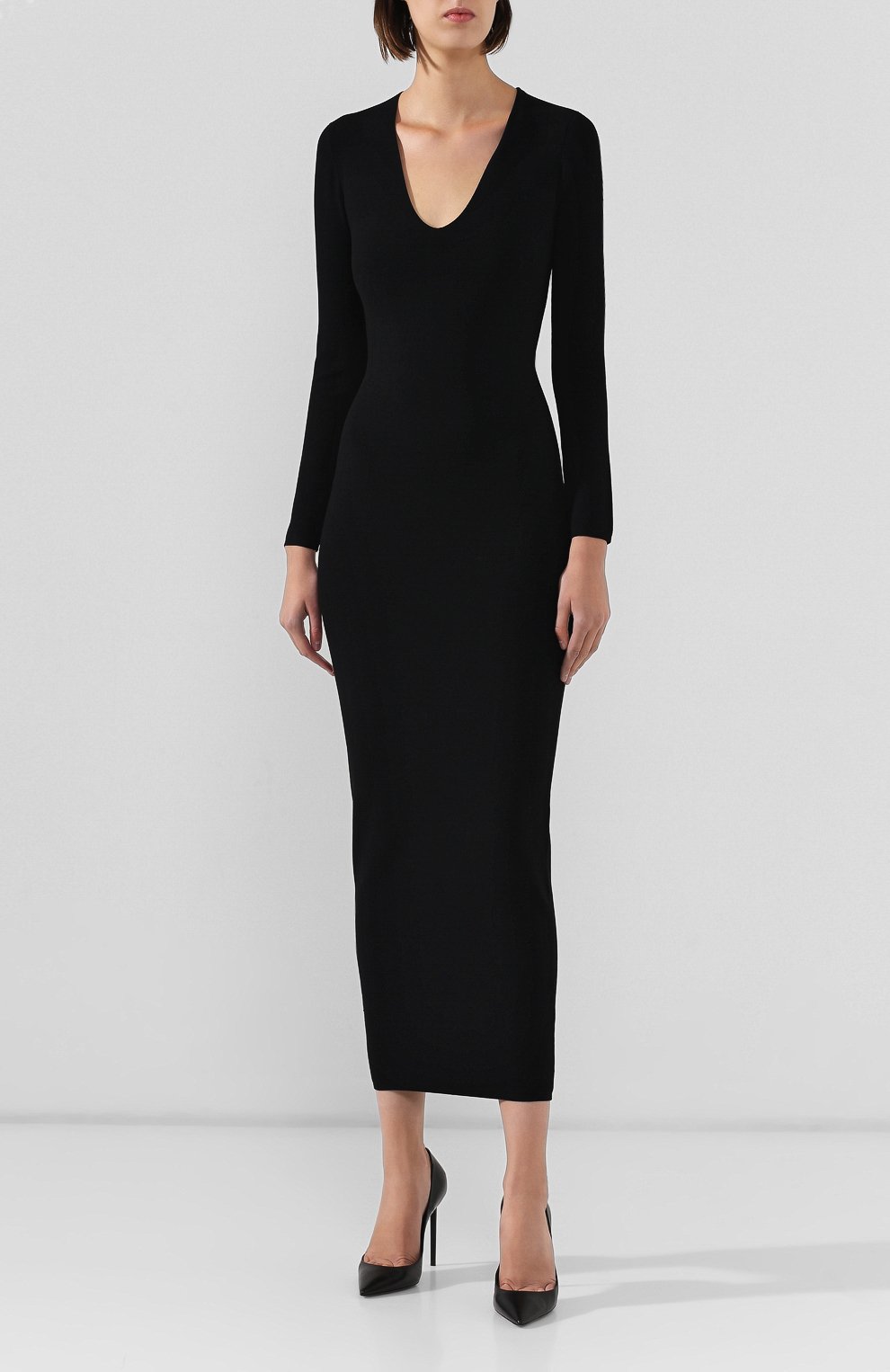 Платье ALEXANDER WANG черного цвета по цене 106500 руб., арт. 1KC2191092, фото 3 Платье ALEXANDER WANG, арт. 1KC2191092, фото 3