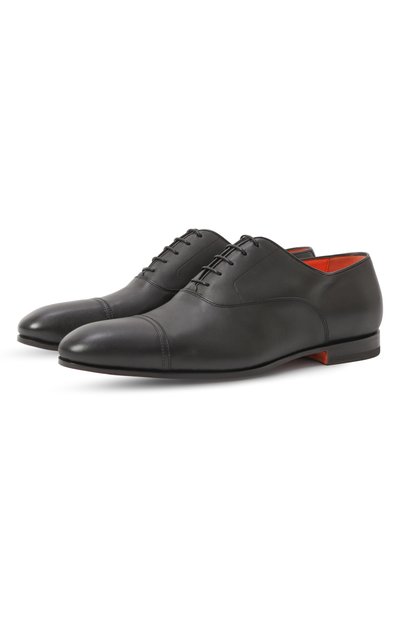 Мужские кожаные оксфорды levante SANTONI, арт. MCLG17801SA3BSLFN01