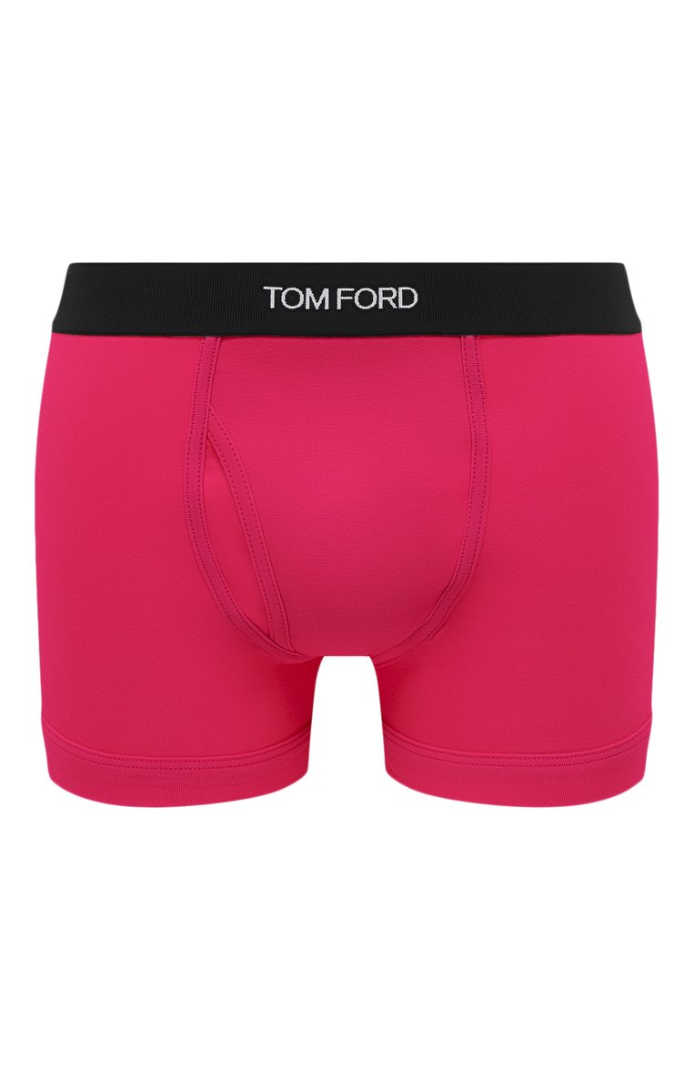 Мужские хлопковые боксеры TOM FORD фуксия цвета, арт. T4LC3104 | Фото 1 (Материал внешний: Хлопок; Нос: Не проставлено; Материал сплава: Проставлено; Мужское Кросс-КТ: Трусы; Кросс-КТ: бельё; Трусы М: Боксеры)