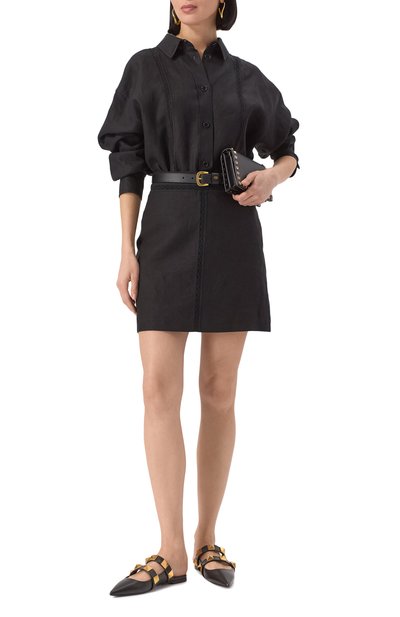 Женские кожаные сабо upstud VALENTINO, арт. ZW2S0BK8KET 0NO