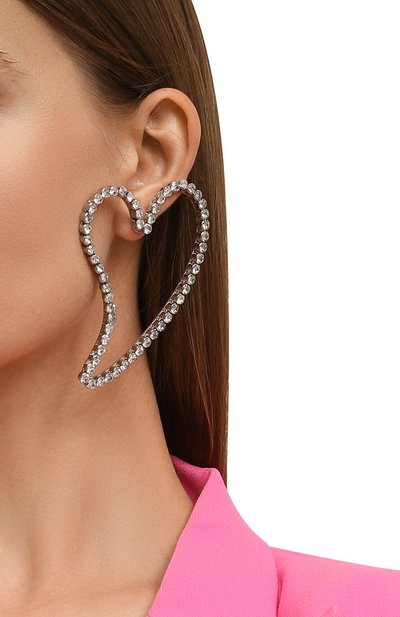 Серьги NINA RICCI серебряного цвета по цене 34650 руб., арт. 24PBB0098, фото 2 Серьги NINA RICCI, арт. 24PBB0098, фото 2