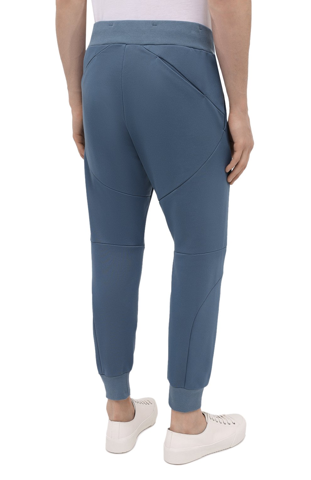 Джоггеры KAZUYUKI KUMAGAI синего цвета по цене 32550 руб., арт. AP11-219, фото 4 Джоггеры KAZUYUKI KUMAGAI, арт. AP11-219, фото 4