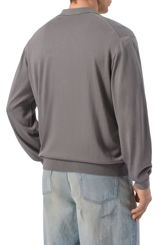 Кардиган из шелка и кашемира Attachment AK61-004 Серый  AK61-004 Фото 4