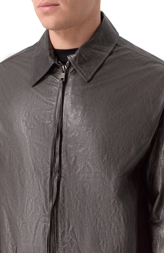Кожаная куртка Giorgio Brato GU26S28005WRTM Серый  GU26S28005WRTM Фото 5