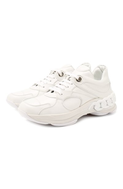 Кожаные кроссовки CASADEI, арт. 2J878N0201R00169999, фото 1