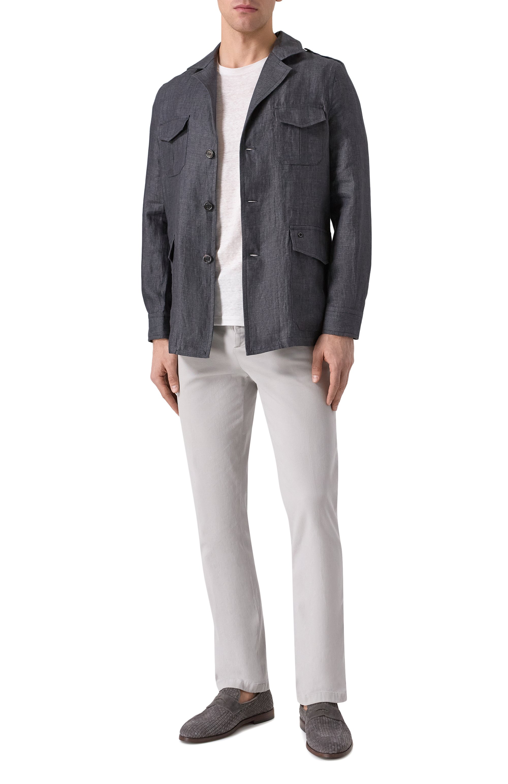 Льняная футболка STEFANO RICCI, арт. MNH5204460/LN, фото 2