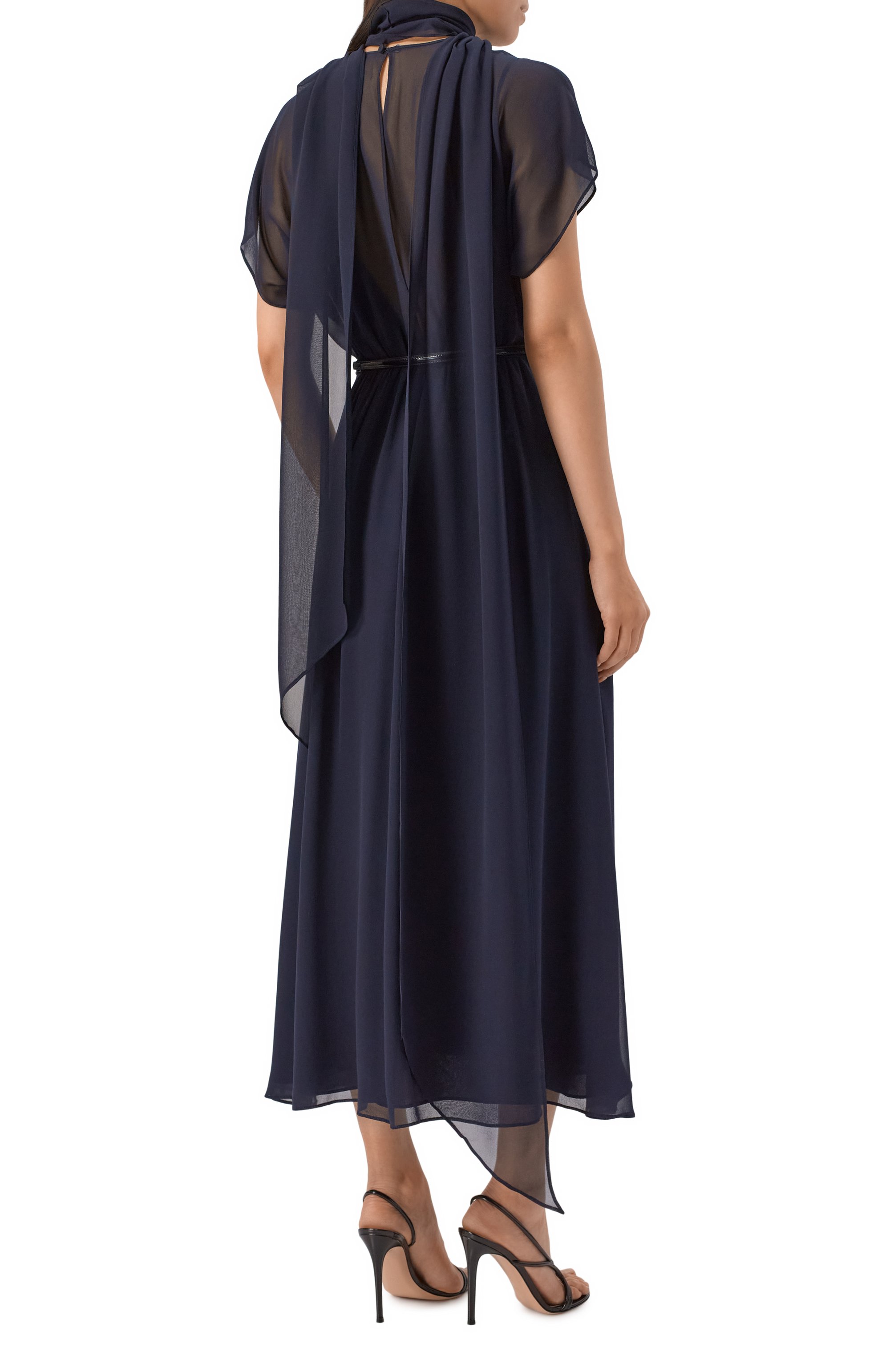 Шелковое платье MAX MARA STUDIO, арт. PINETA, фото 4