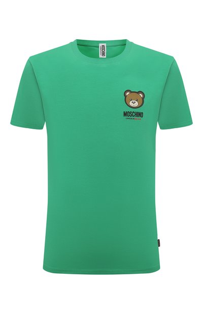 Мужская хлопковая футболка MOSCHINO, арт. A0788/4410