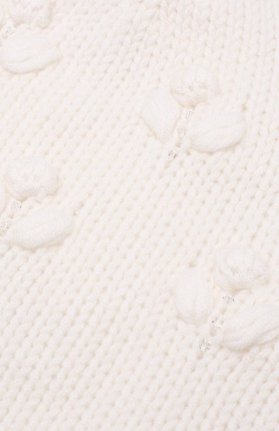 Кашемировая ша пка фактурной вязки с бусинами LORO PIANA, арт. FAG4382, фото 3