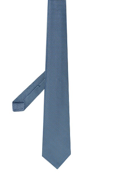 Шелковый галстук KITON голубого цвета по цене 41650 руб., арт. UCRVKPC03M19, фото 3 Шелковый галстук KITON, арт. UCRVKPC03M19, фото 3
