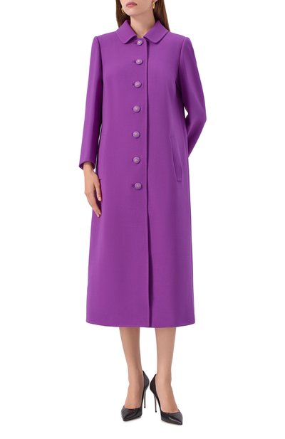 Шерстяное пальто DOLCE & GABBANA, арт. F0C3QT/GDC9H, фото 3