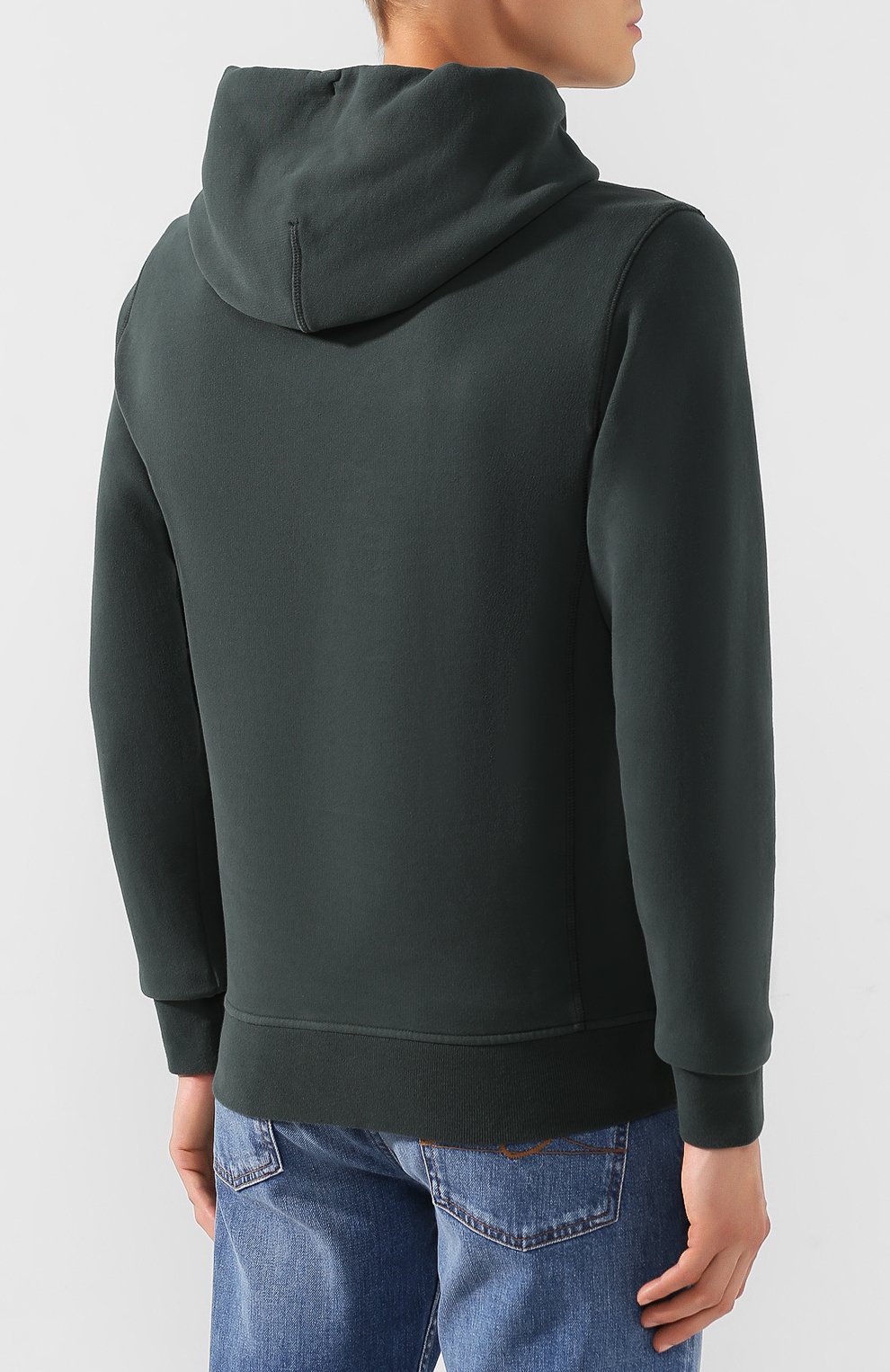 Хлопковое худи STONE ISLAND, арт. 711562820, фото 4